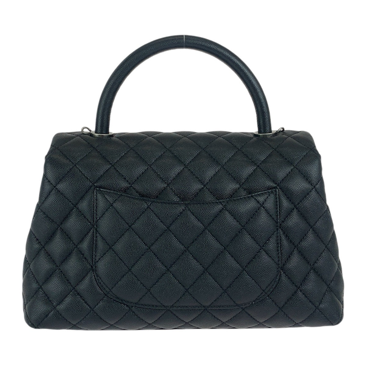 Chanel Caviar Coco Handle Large Handbag