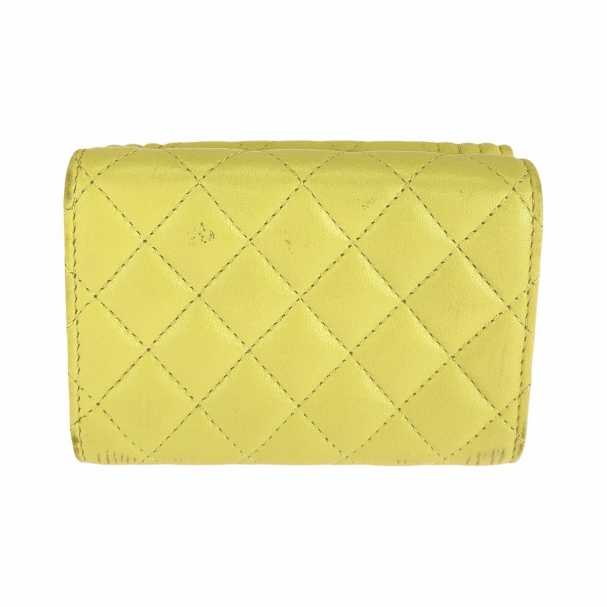 Chanel Boy Lambskin Compact Wallet