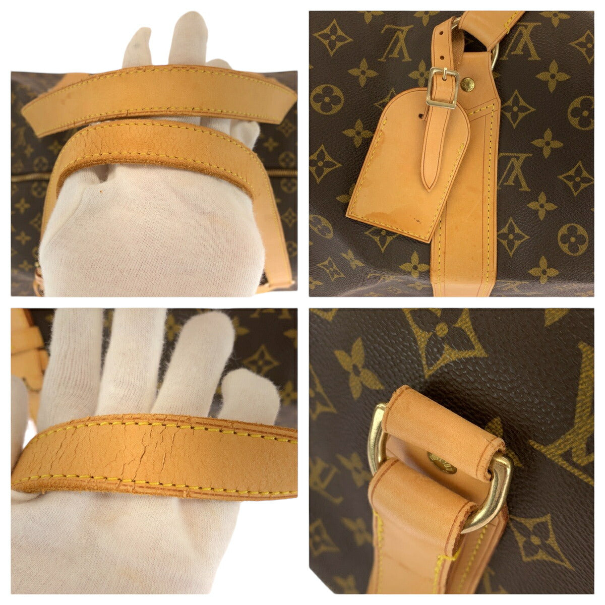 Louis Vuitton Monogram Sac Polochon 2way Bag