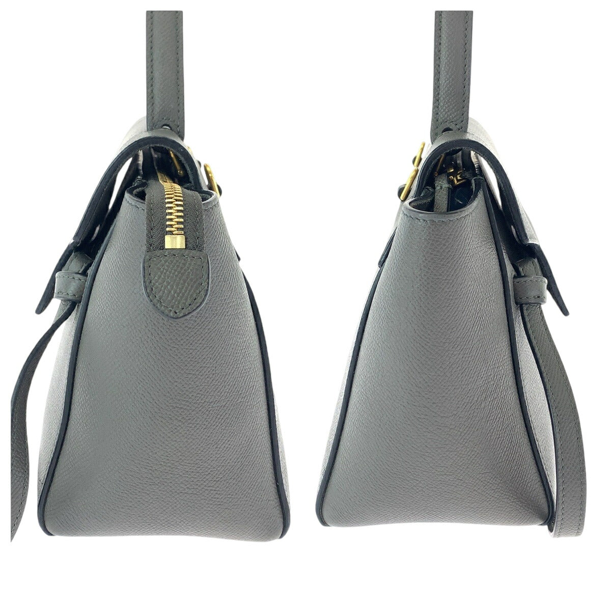 Celine Nano Belt Bag Gray Calf Leather