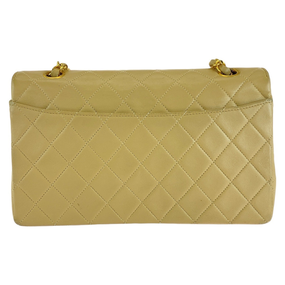 Chanel Vintage Lambskin Matelasse Shoulder Bag