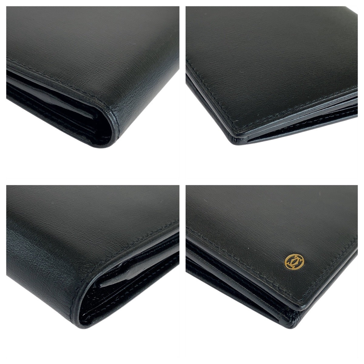 Cartier Pasha de Cartier Black Leather Long Wallet