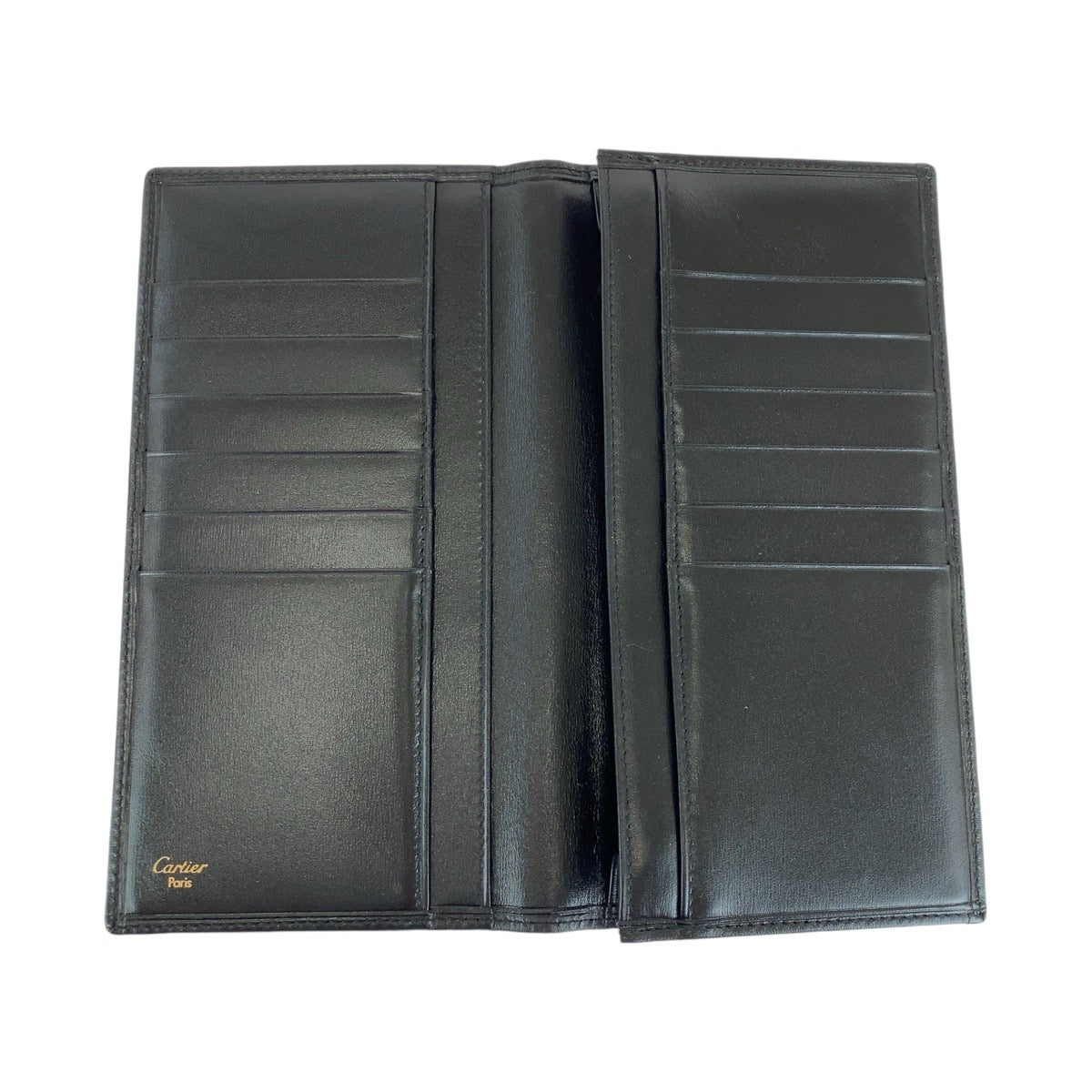 Cartier Pasha de Cartier Black Leather Long Wallet