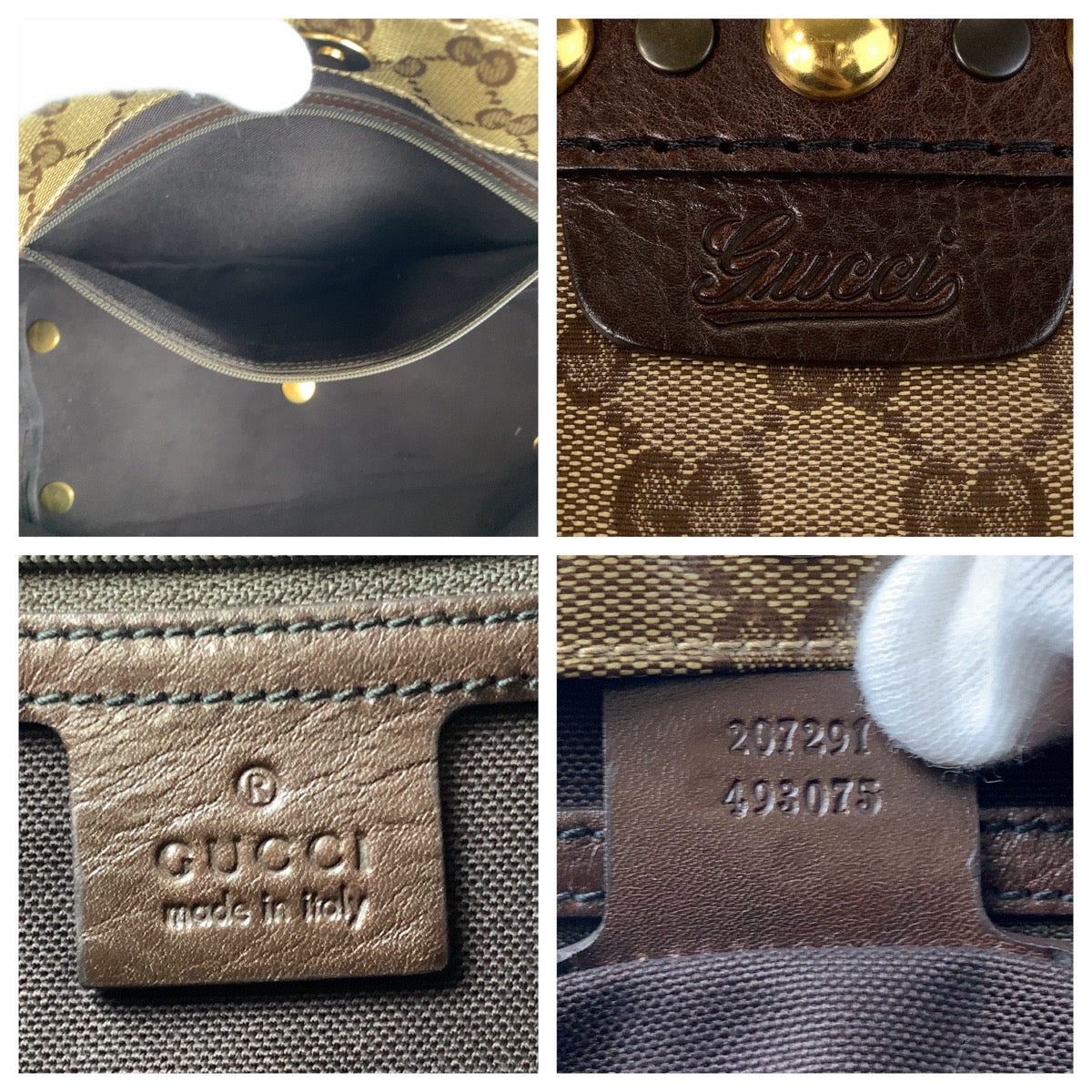 Gucci GG Crystal Tote Shoulder Bag