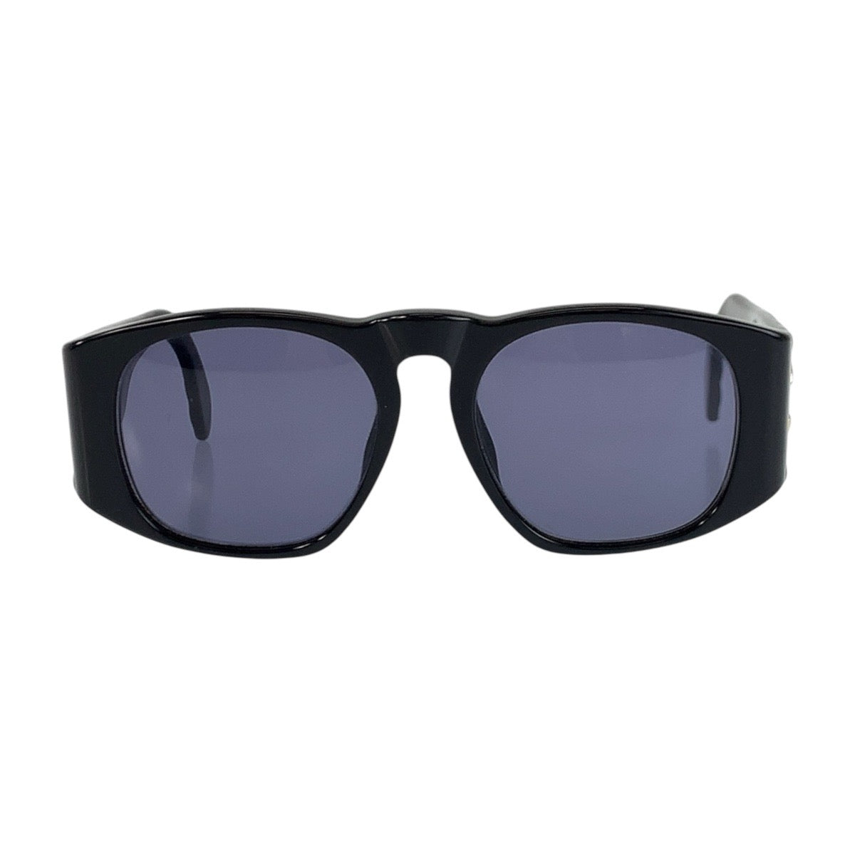 Chanel Matelasse Coco Mark Sunglasses Black