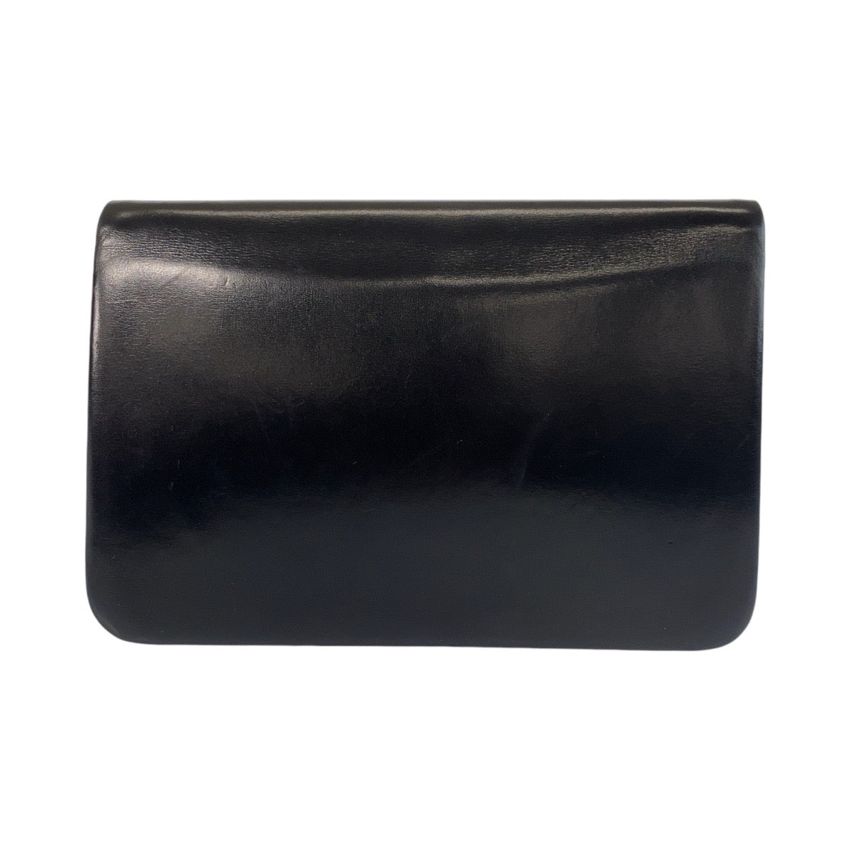 Christian Dior Vintage Black Leather Shoulder Bag