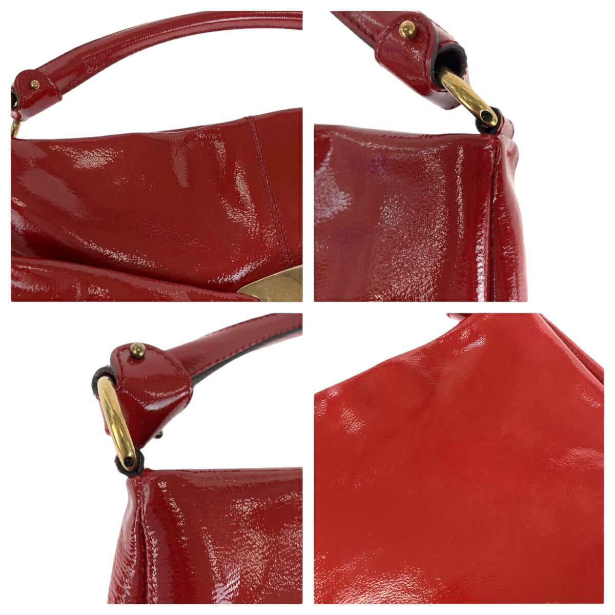 Salvatore Ferragamo Vara Patent Leather 2way Bag