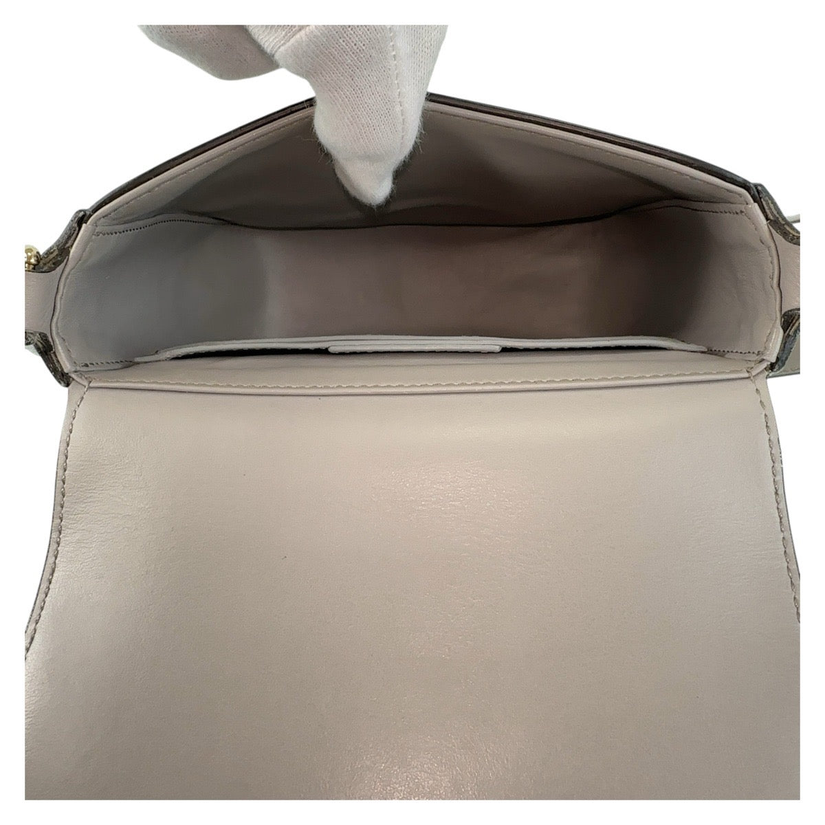 Salvatore Ferragamo Leather Gancini Shoulder Bag