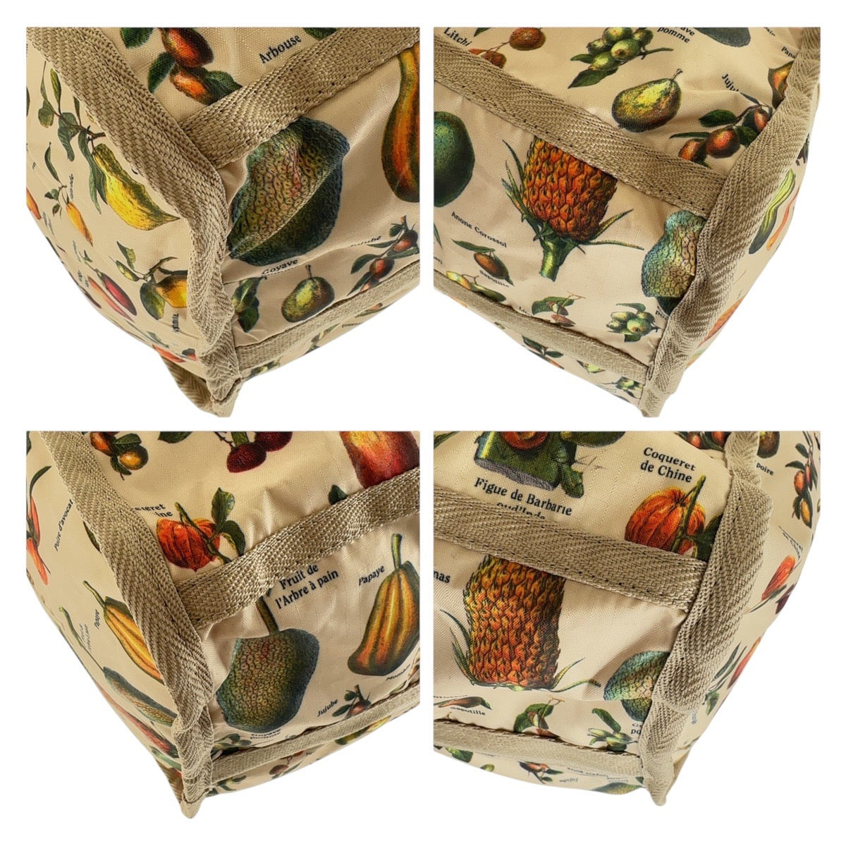 LeSportsac Nylon Fruit Pattern Boston Bag