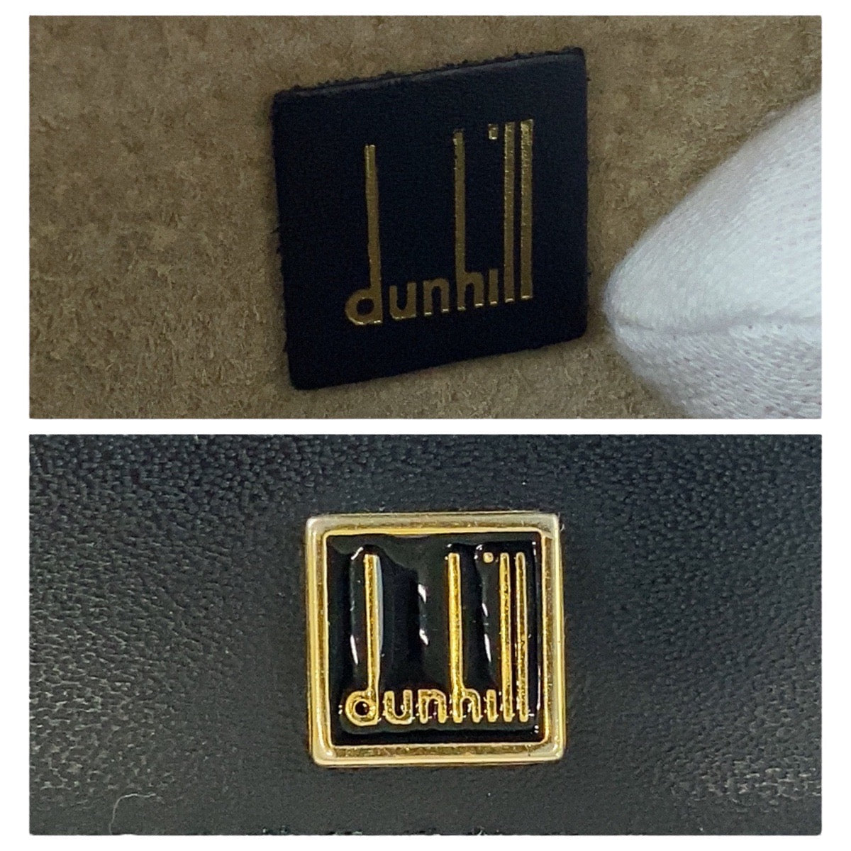 Dunhill Leather Clutch Bag