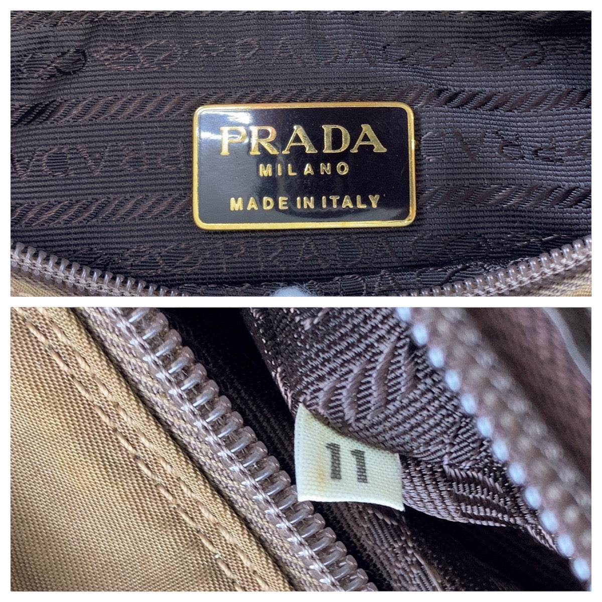 Prada Nylon Python Tessuto Beads Tote Bag