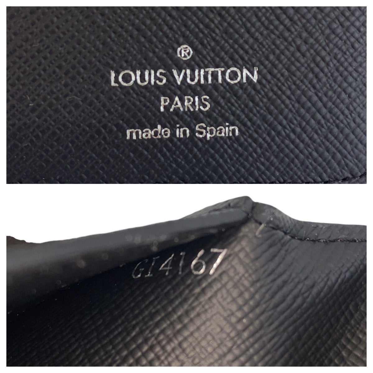 Louis Vuitton Monogram Eclipse Card Case M61696