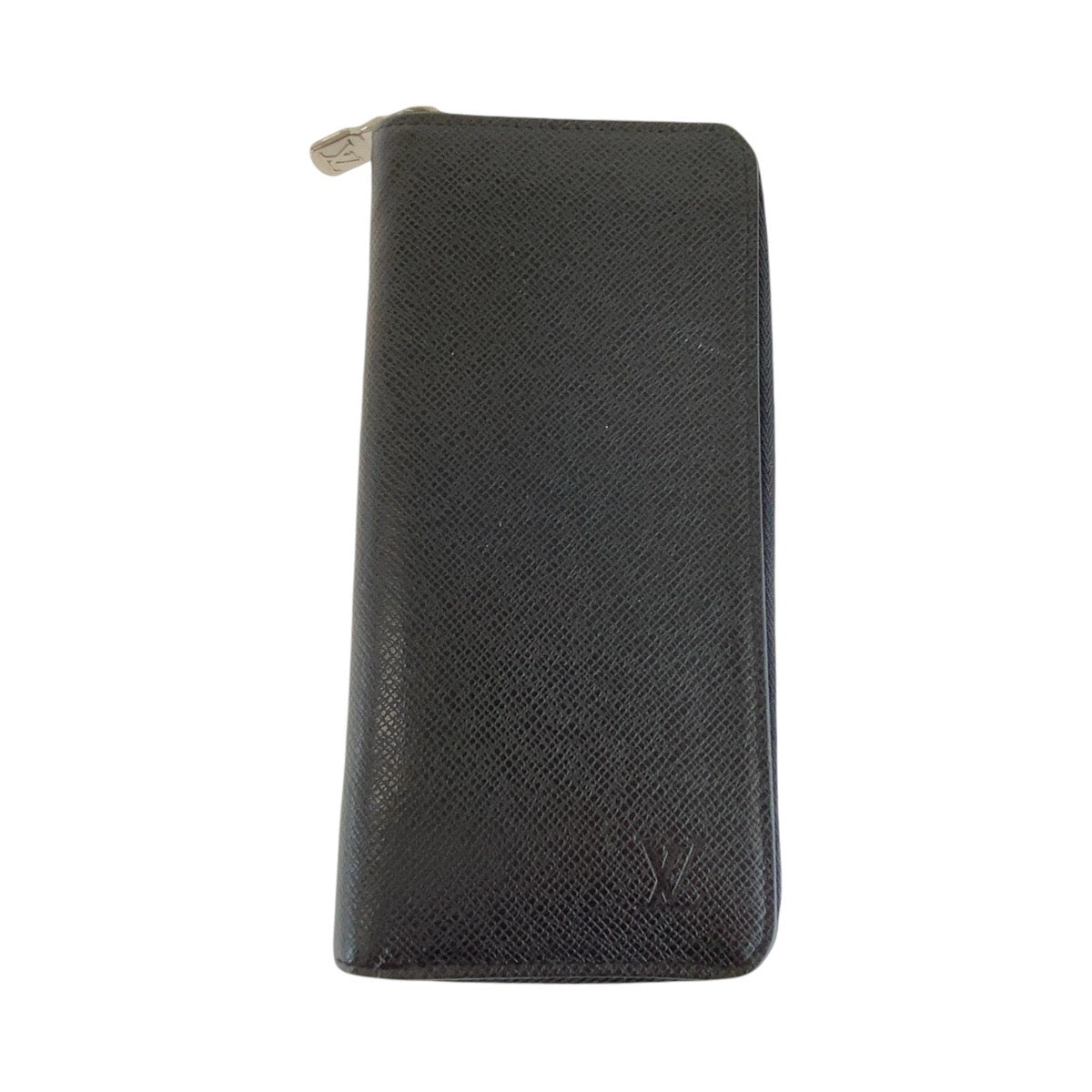 Louis Vuitton Taiga Zippy Wallet Noir M30503