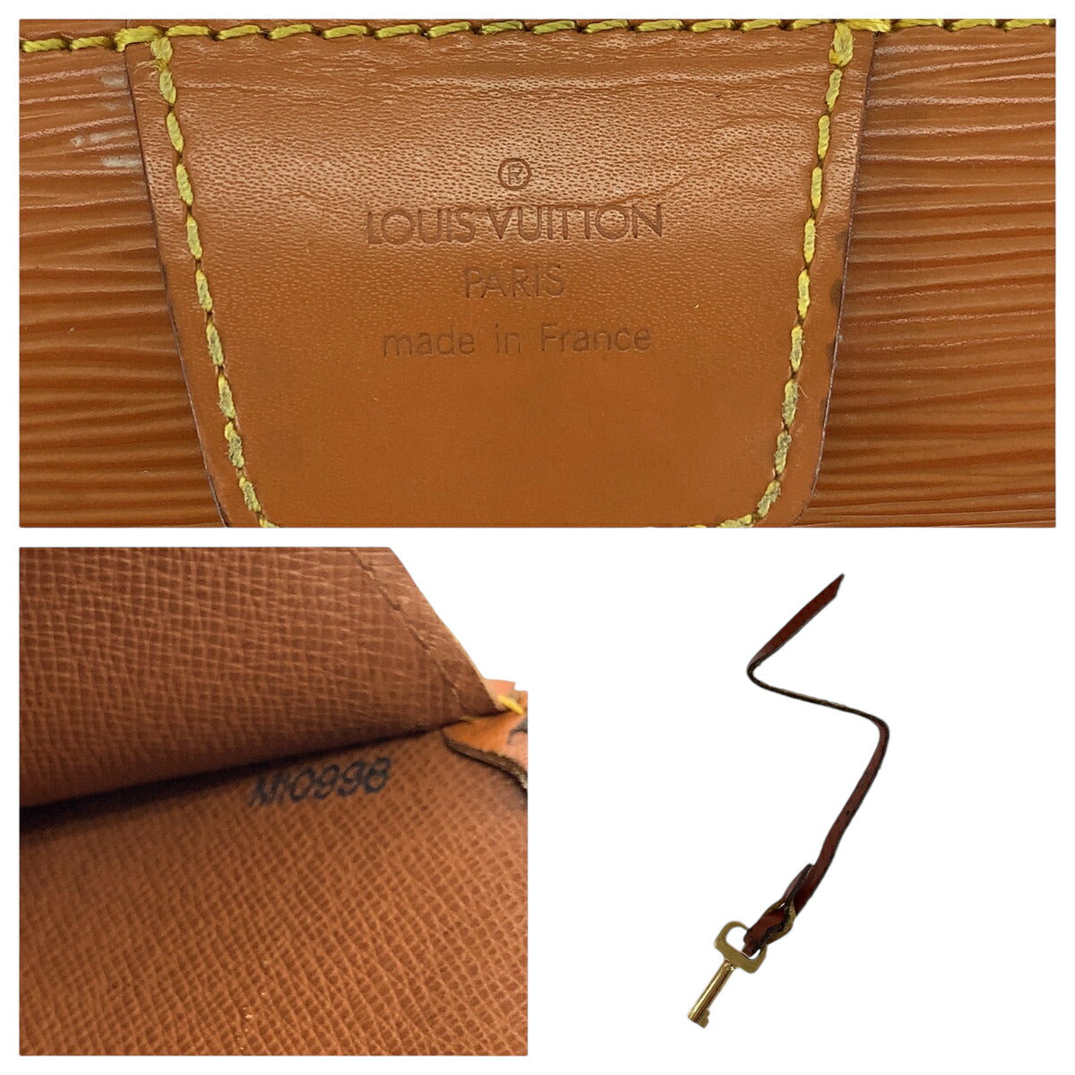 Louis Vuitton Epi Leather Briefcase M54358