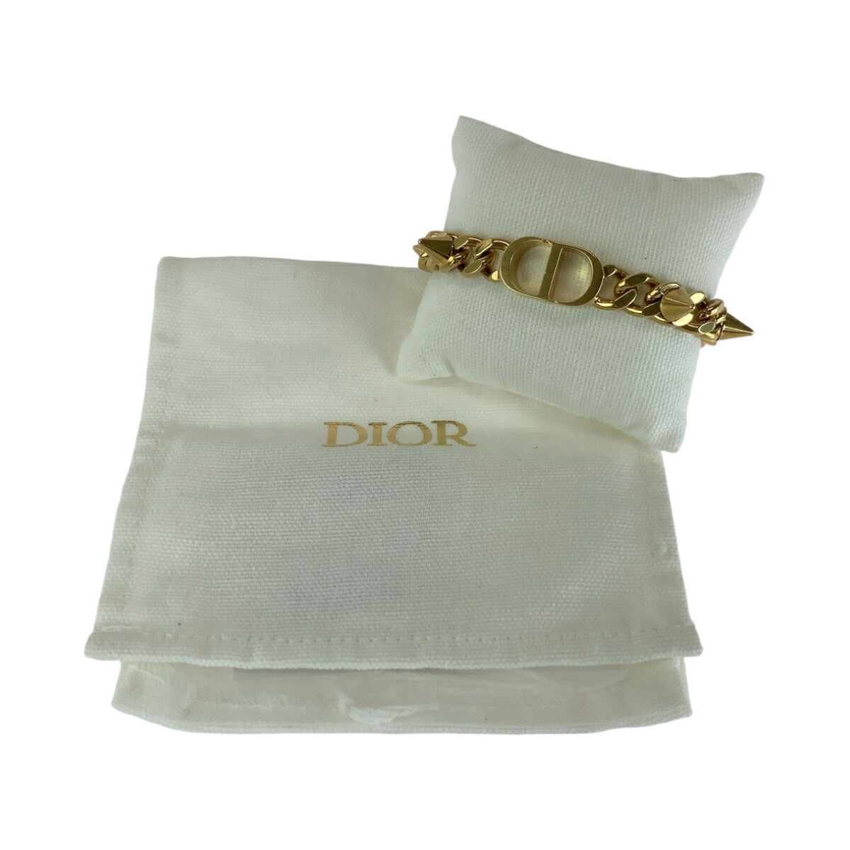 Dior 30 Montaigne CD Logo Gold Bracelet