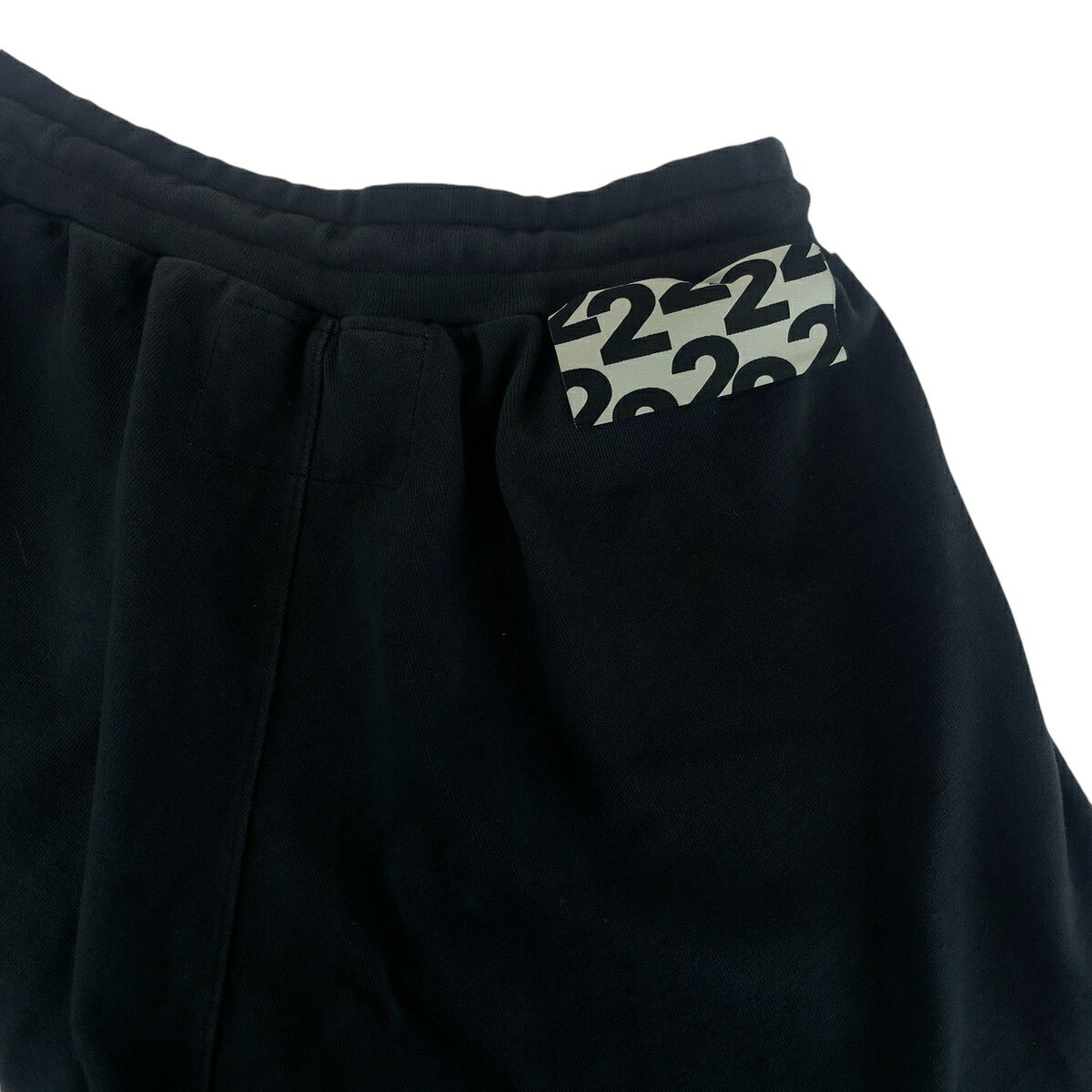 RIVNGTON roi Rebis Cotton Shorts Black White