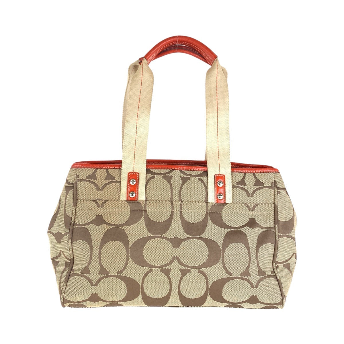 Coach Signature Canvas Tote Bag