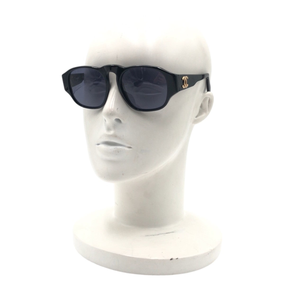 Chanel Vintage Coco Mark Plastic Sunglasses