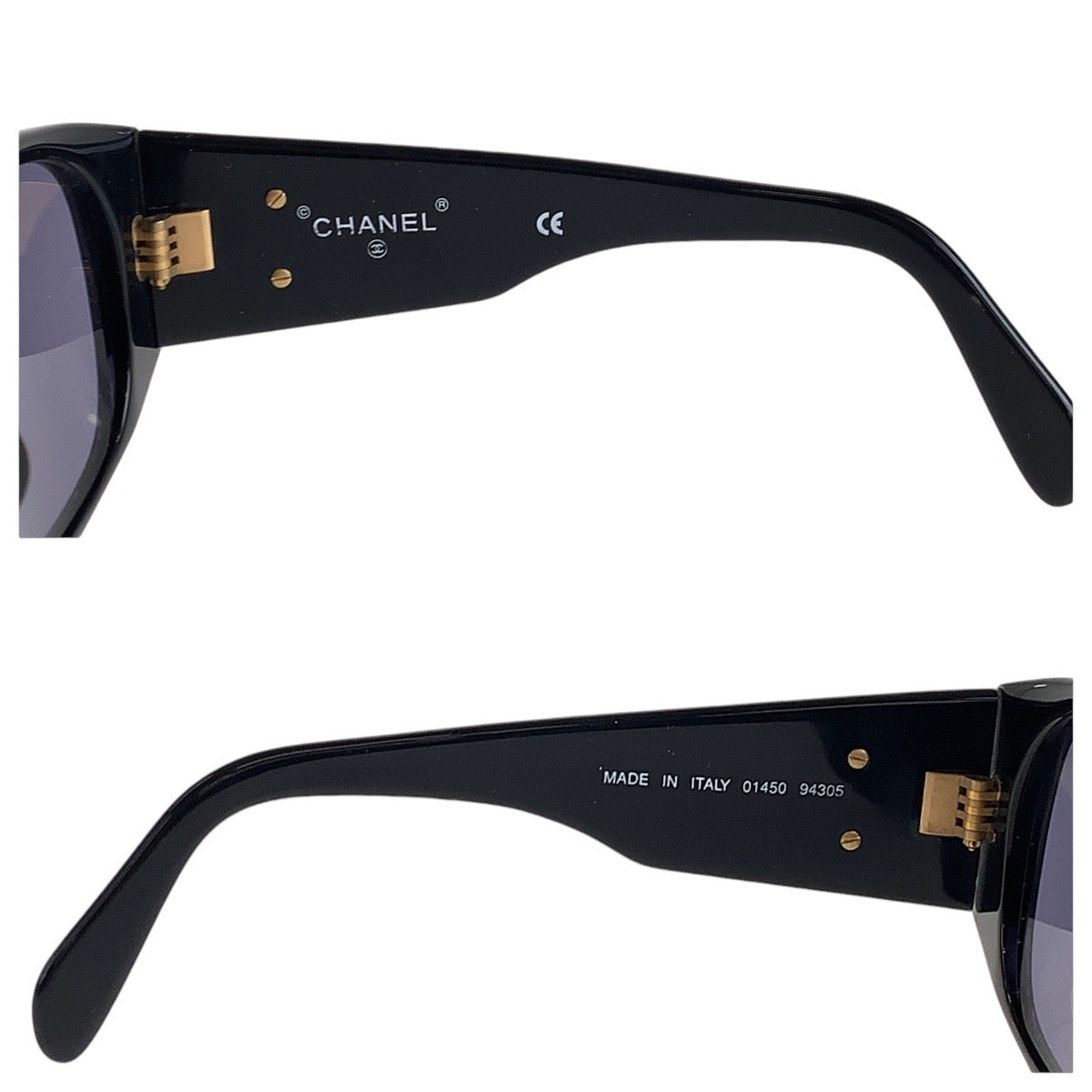 Chanel Vintage Matelasse Coco Mark Sunglasses