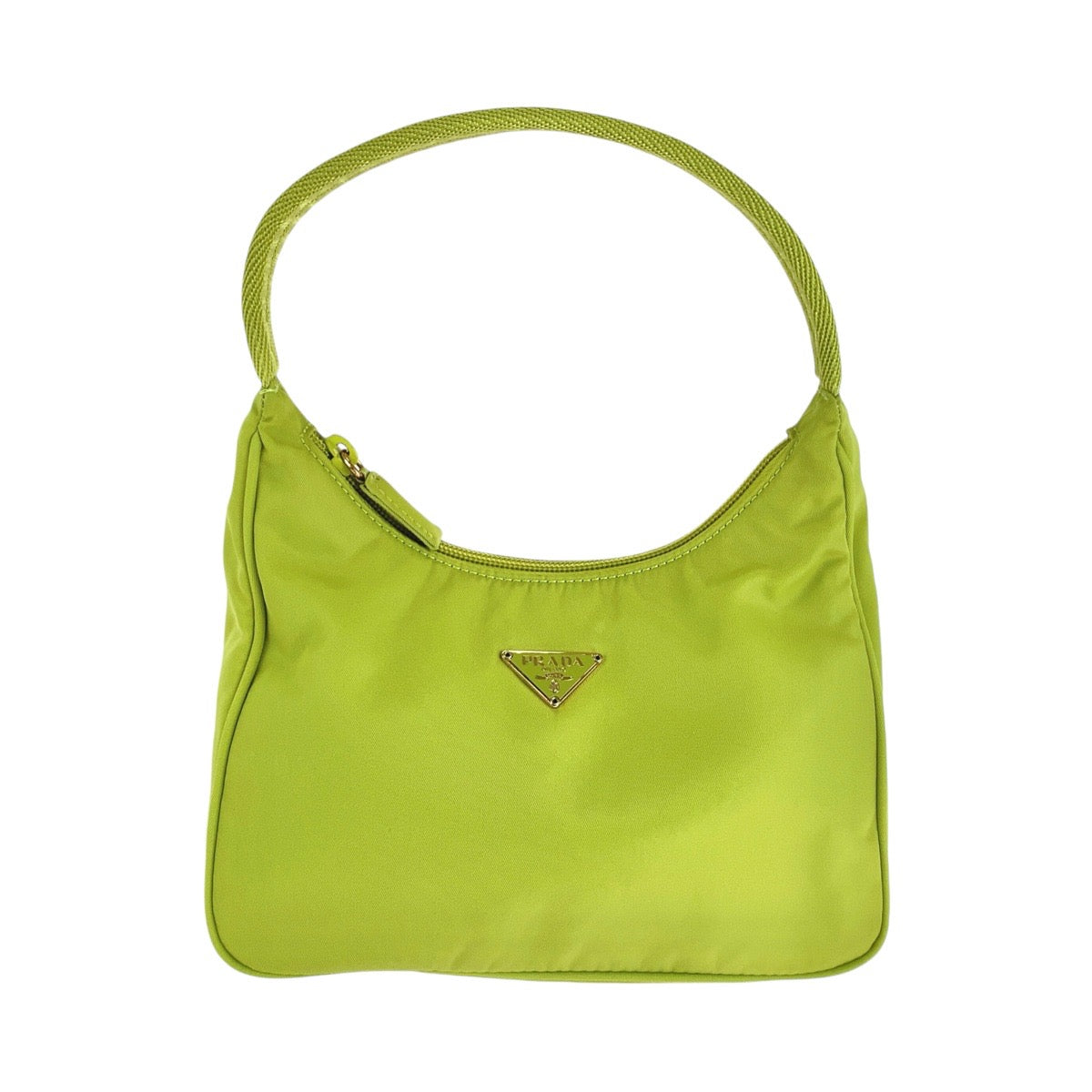 Prada Nylon Tessuto Triangle Plate Handbag