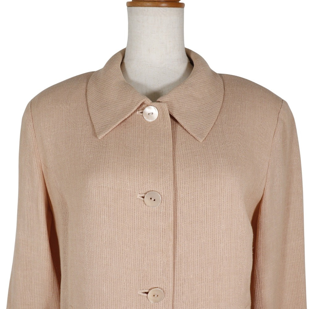 Chloe Beige Linen Cotton Set Up for Women