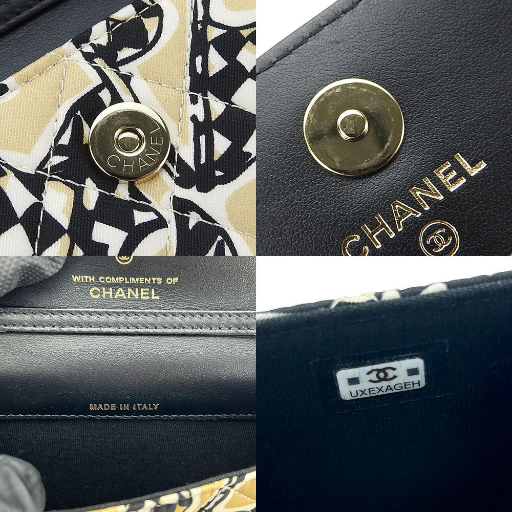 Chanel Canvas Leather Mini Shoulder Bag