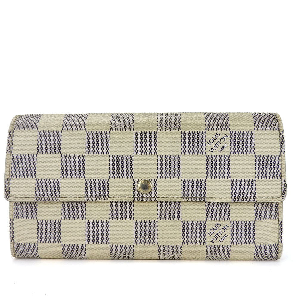 Louis Vuitton Damier Azur Sarah Wallet N61735