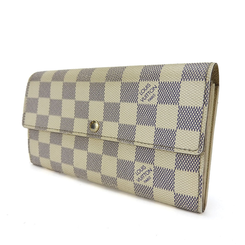 Louis Vuitton Damier Azur Sarah Wallet N61735