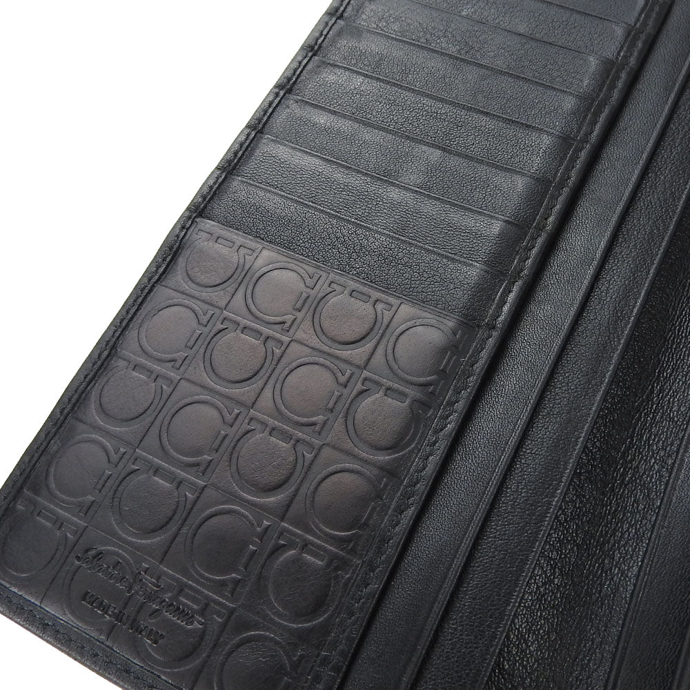 Salvatore Ferragamo Gancini PVC Leather Wallet