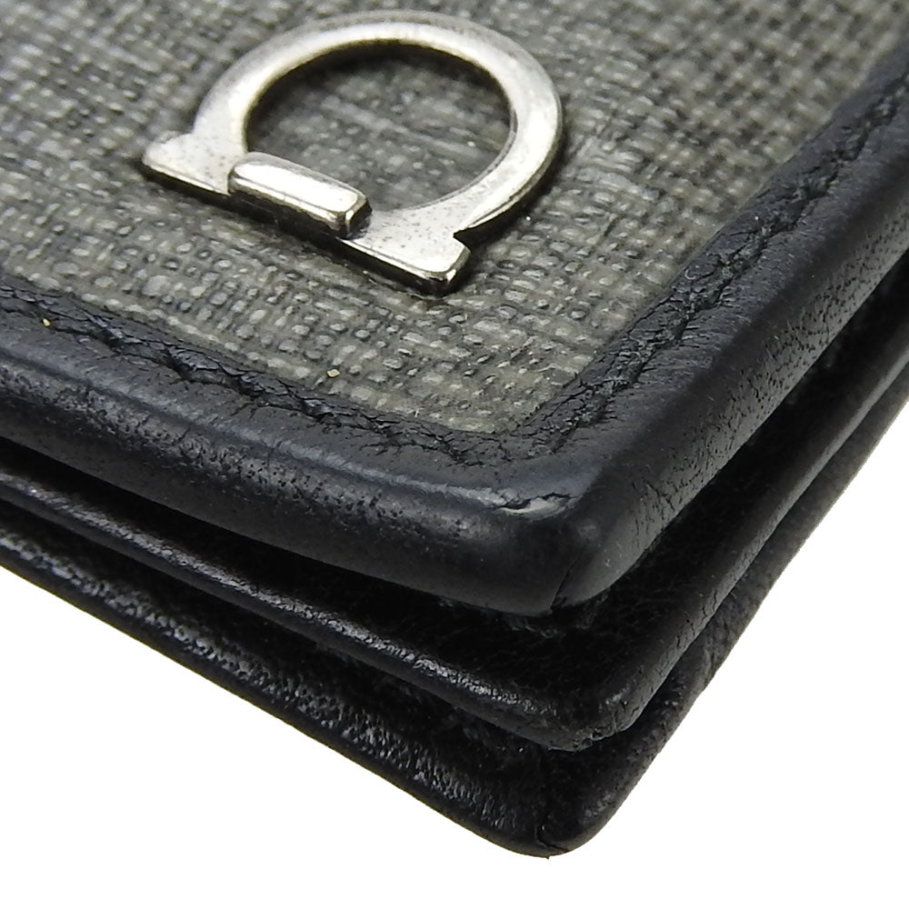 Salvatore Ferragamo Gancini PVC Leather Wallet