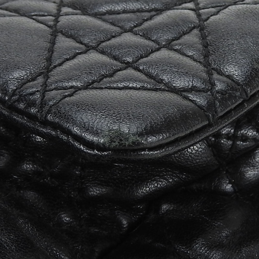 Dior Leather Shoulder Bag Black