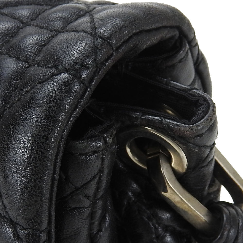 Dior Leather Shoulder Bag Black