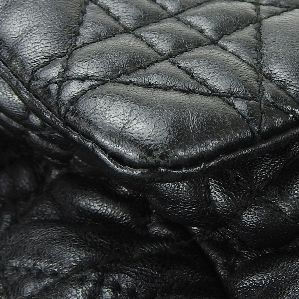 Dior Leather Shoulder Bag Black