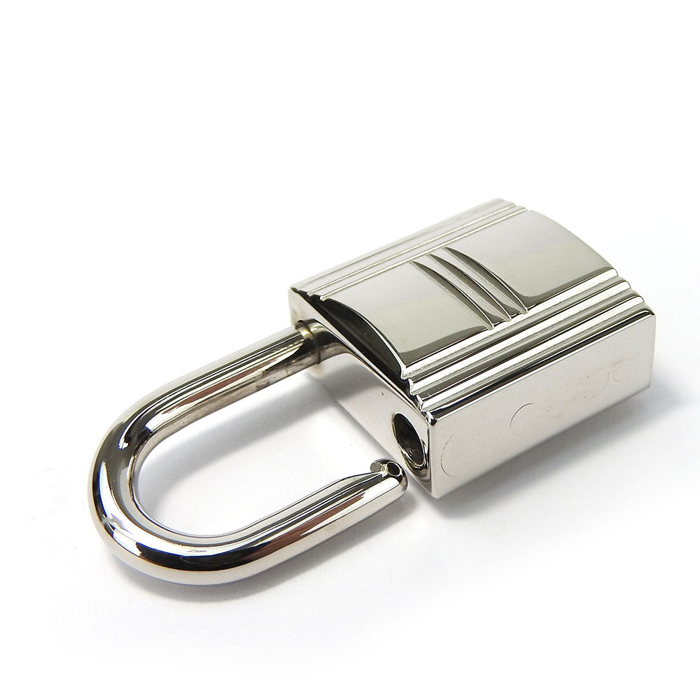 Hermes Cadena Keychain Silver