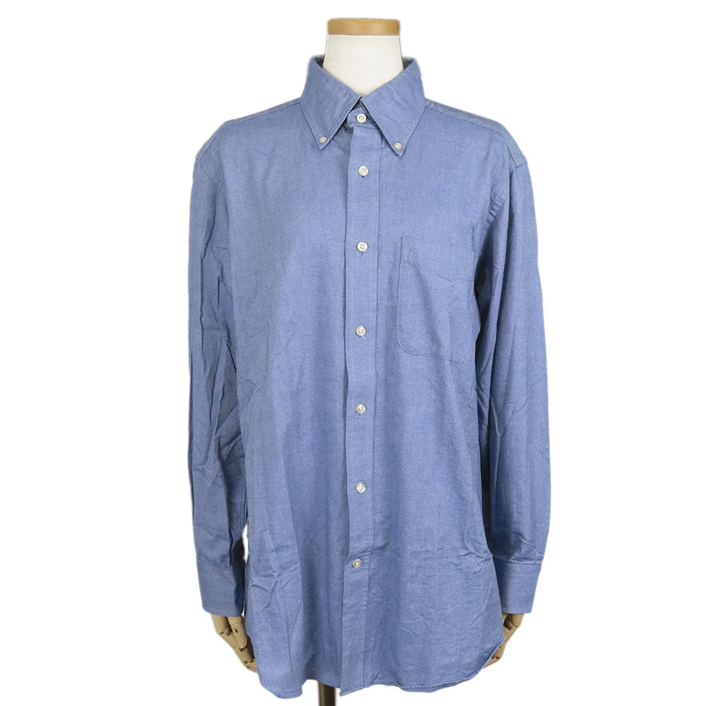 USED LANDS' END Cotton Long Sleeve Shirt