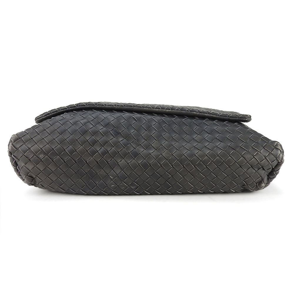 Bottega Veneta Leather Shoulder Bag Intrecciato