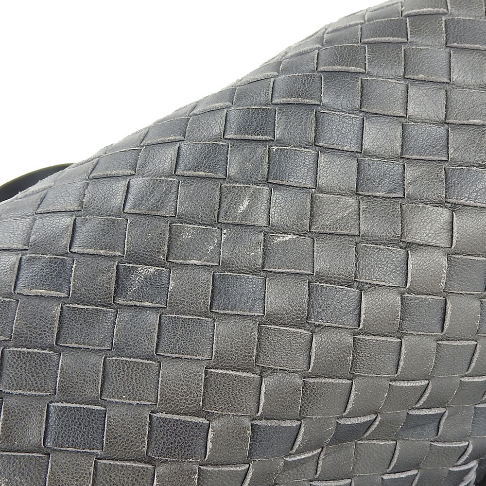 Bottega Veneta Leather Shoulder Bag Intrecciato