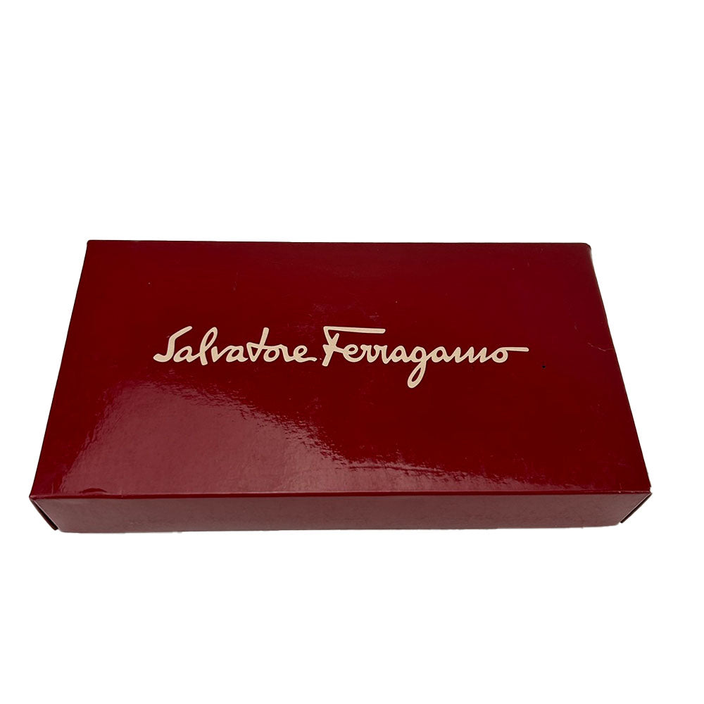 Salvatore Ferragamo Embossed Leather Wallet