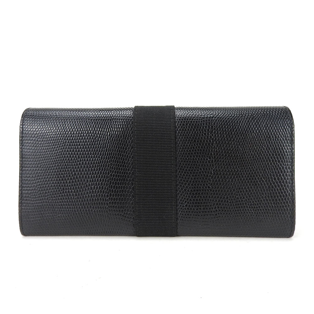 Salvatore Ferragamo Embossed Leather Wallet