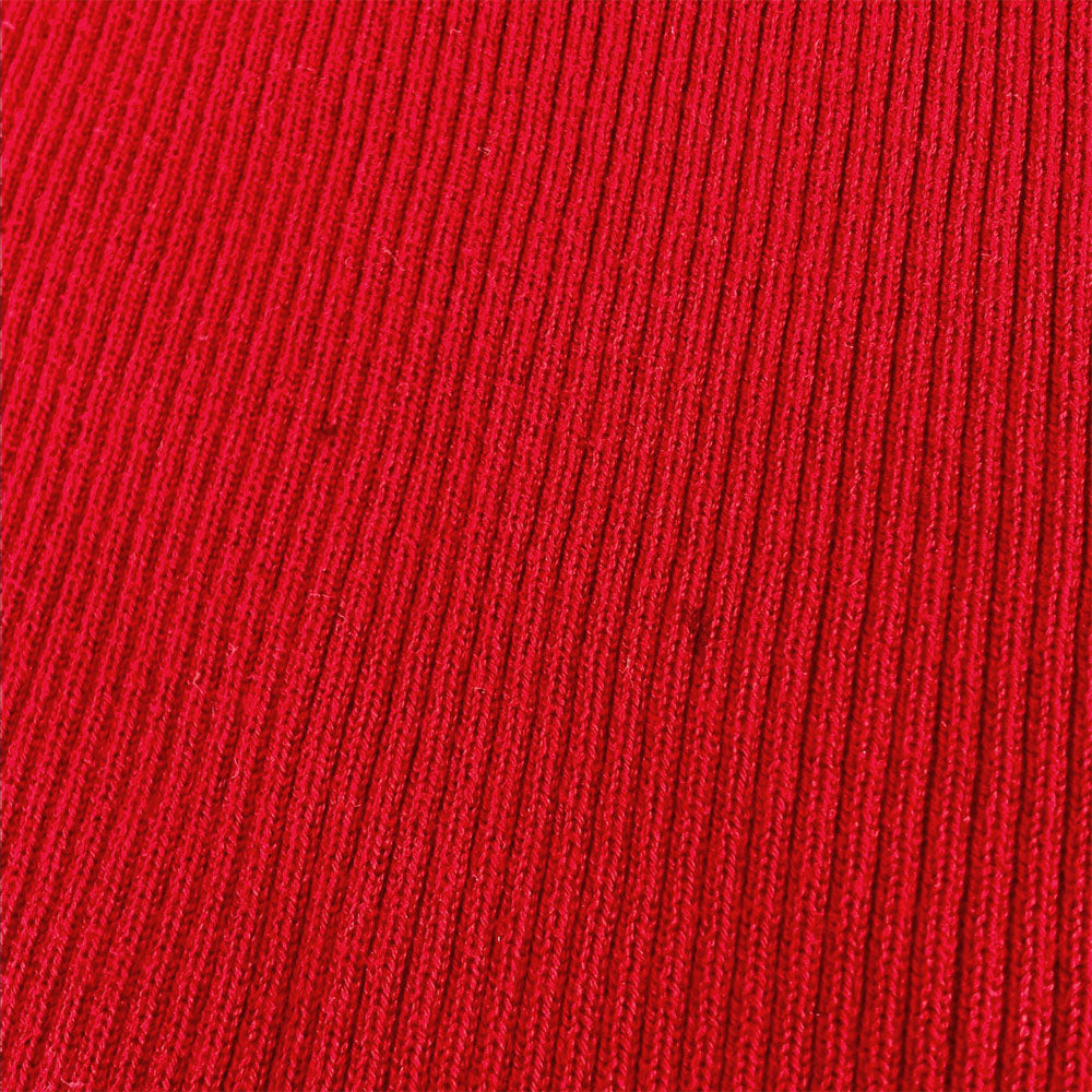 Ralph Lauren Red Cotton Knit Top M