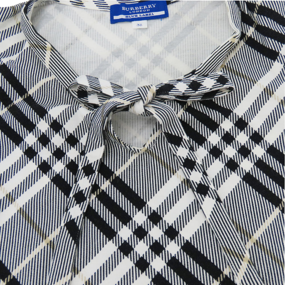 Burberry Blue Label Cotton T-shirt Nova Check