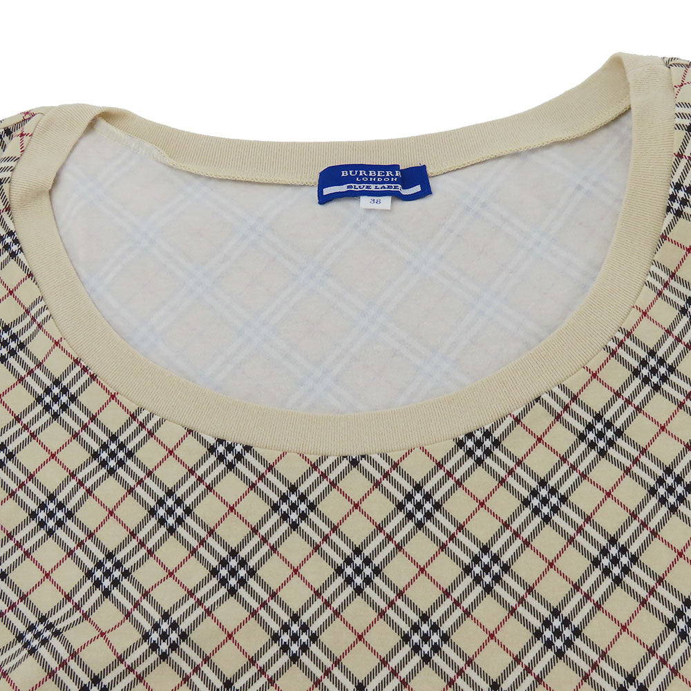 Burberry Cotton Short Sleeve T-shirt Nova Check