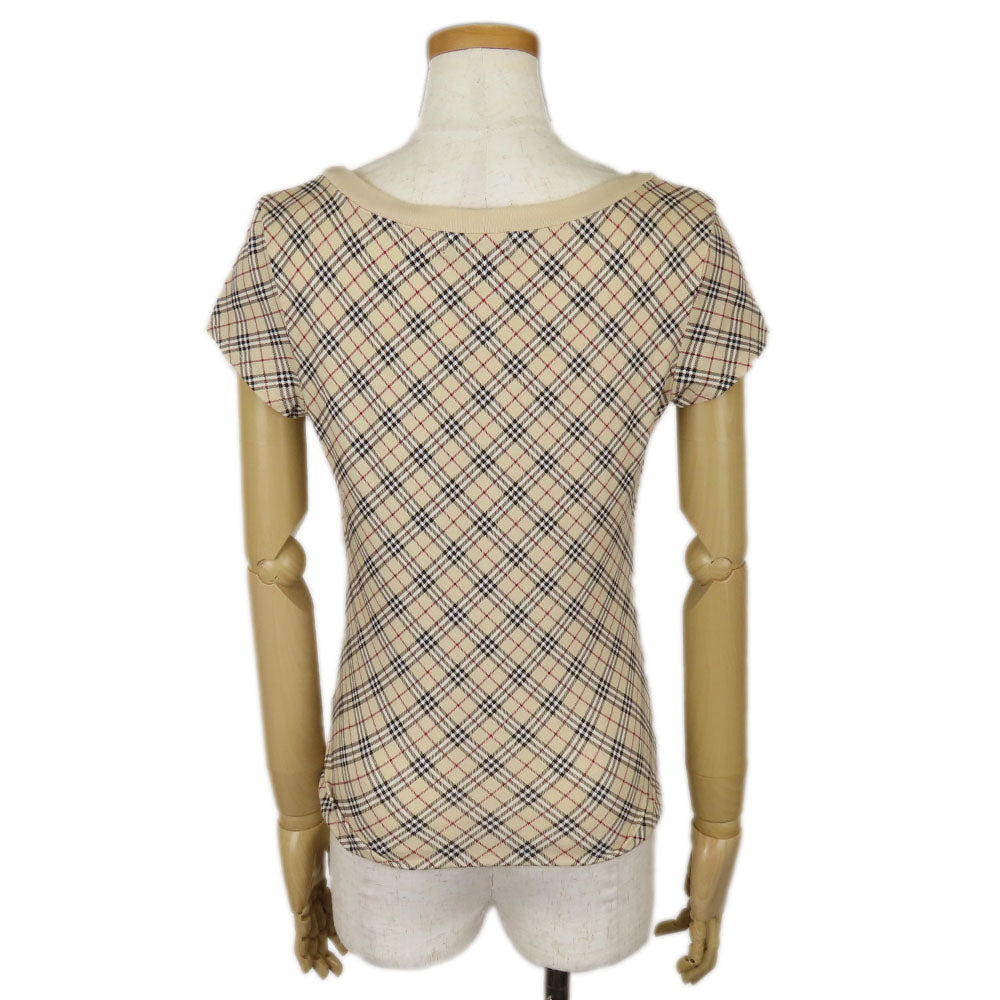 Burberry Cotton Short Sleeve T-shirt Nova Check