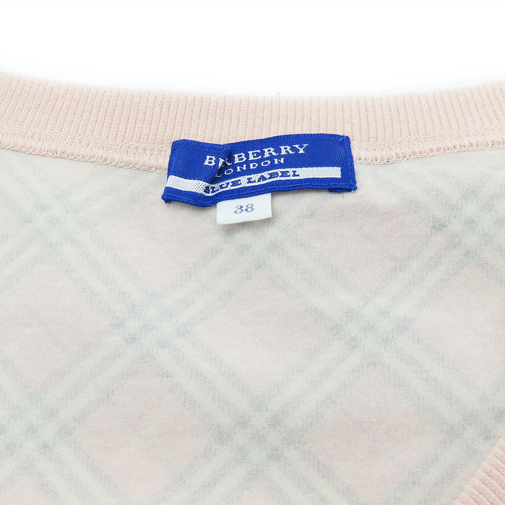 Burberry Blue Label Cotton Polyurethane Top