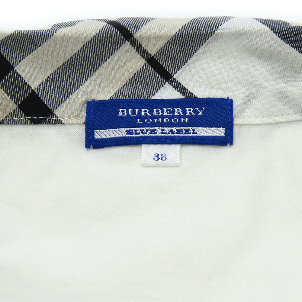 Burberry Blue Label Cotton T-Shirt White