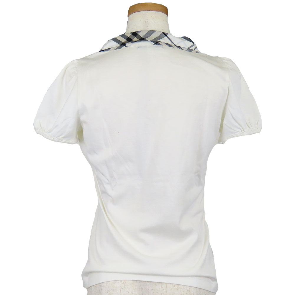 Burberry Blue Label Cotton T-Shirt White