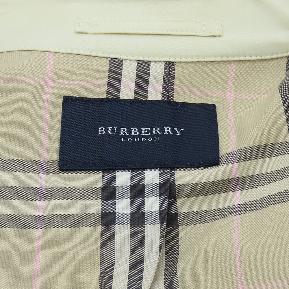 Burberry London Trench Coat Cotton Polyurethane