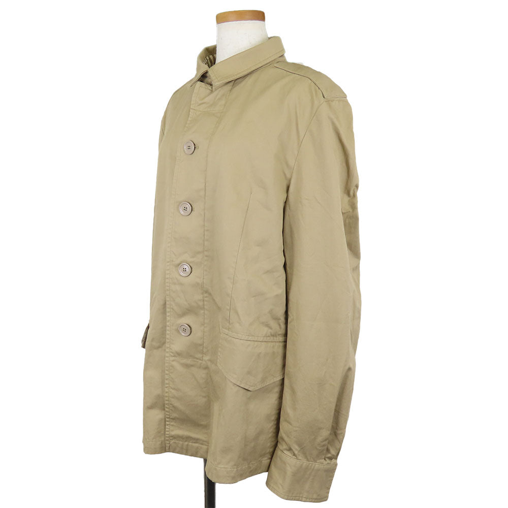 Yves Saint Laurent Cotton Beige Coat