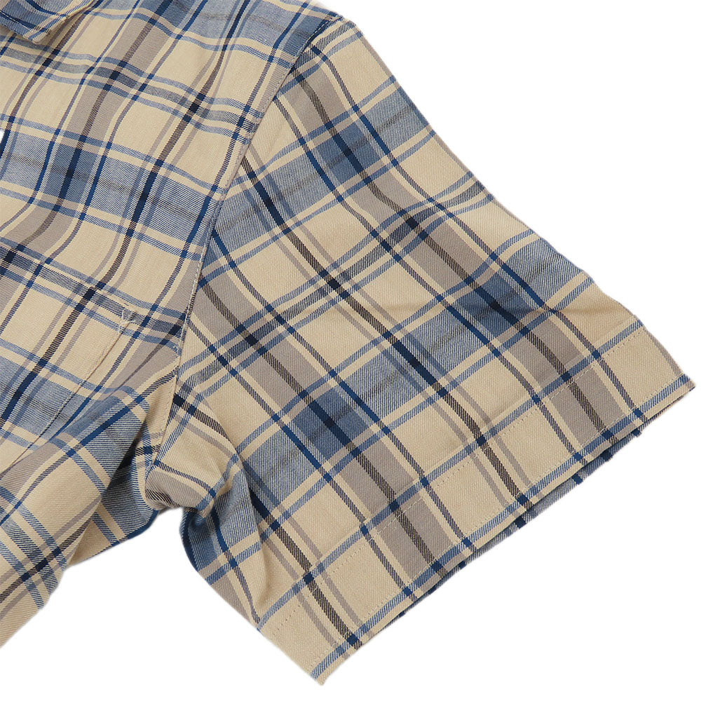 DAKS Polyester Cotton Check Shirt Skirt Set