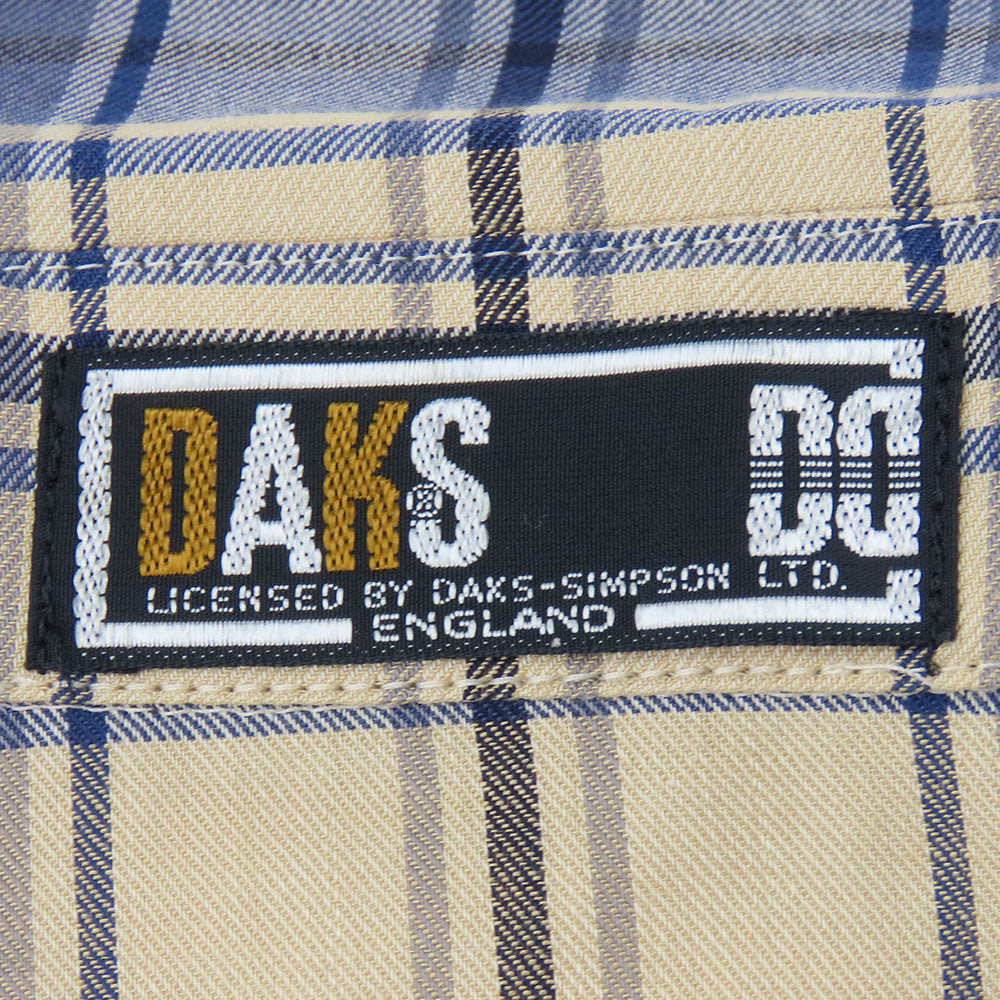 DAKS Polyester Cotton Check Shirt Skirt Set